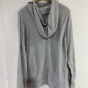 Banana Republic Light Gray Cowl Neck Sweater